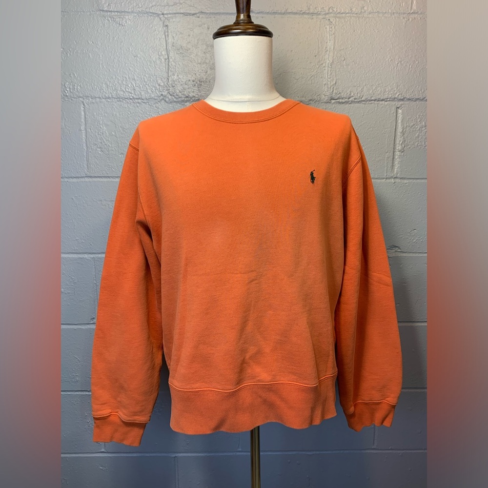 Vintage Polo by Ralph Lauren Orange Sweatshirt